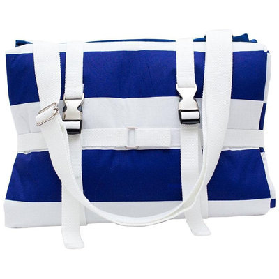 Palm Beach Crew Brilliant Blanket - Cabana Blue Stripes - 1 ct.