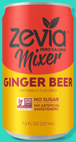 Zevia Zero Calorie Ginger Beer Mixer Soft Drink