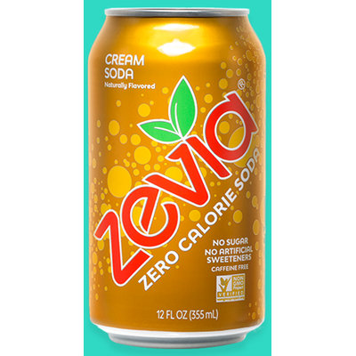 Zevia Zero Calorie Cream Soda Soft Drink