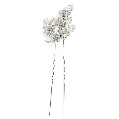 Wedding Belles New York 'Eloise' Crystal Hairpin - Metallic