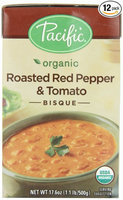 Pacific Natural Foods Organic Roasted Red Pepper And Tomato Bisque