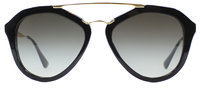 Prada PR 12QS - Black / Grey Gradient (1AB0A7)