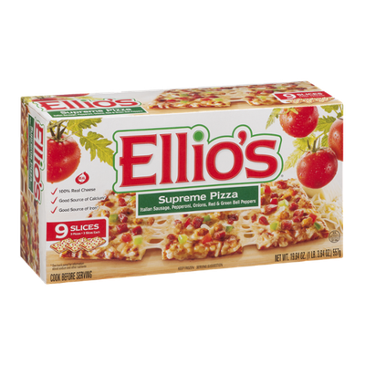 Ellio's Supreme Pizza Slices - 9 CT