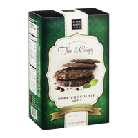 Salem Baking Co. Delightfully Thin & Crispy Cookies Dark Chocolate Mint