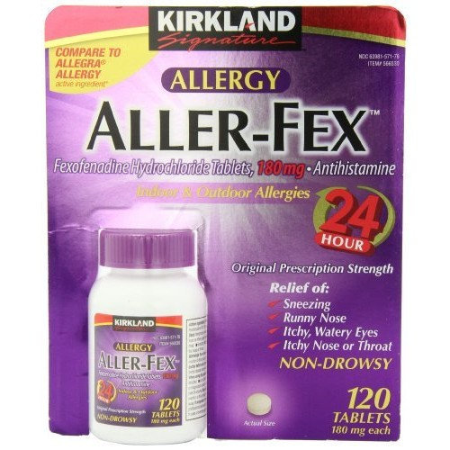 Kirkland Signature AllerFex 180mg 120 tabs Reviews 2019