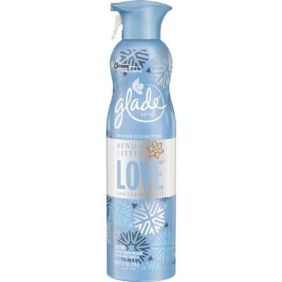 Glade Winter Collection 9.7 oz. Send a Little Love Holiday Scented Air Freshener Spray