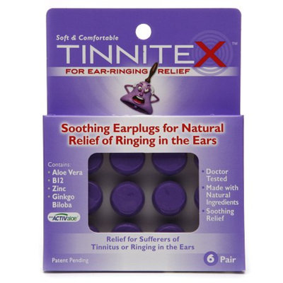 Tinnitex Soothing Earplugs for Natural Relief of Ringing in the Ears