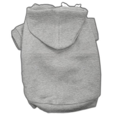 Mirage Pet Products 10-Inch Blank Hoodies, Small, Grey