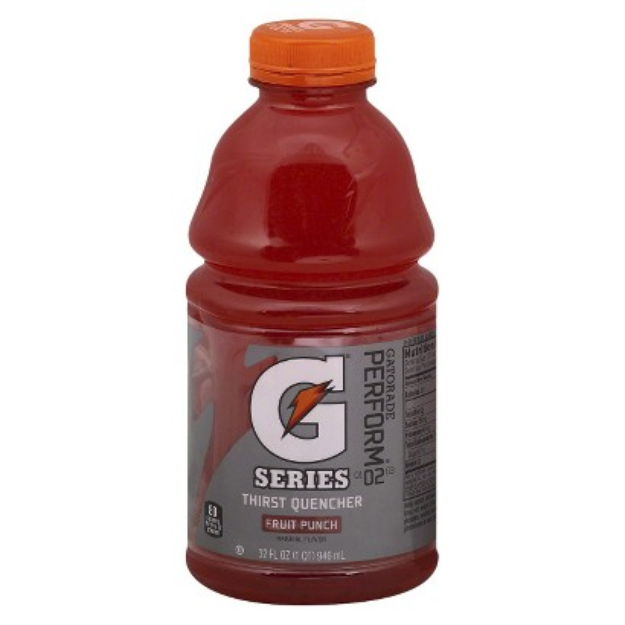 Gatorade Fruit Punch Sports Drink 32 oz
