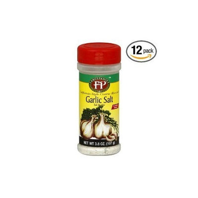 Fancy Pantry Garlic Salt CA Style, 3.8-Ounce (Pack of 12)