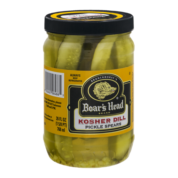 Boar's Head Kosher Dill Pickle Spears Reviews 2019