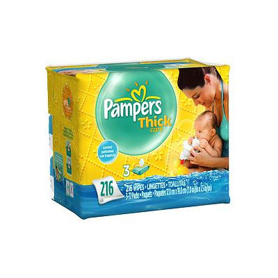 Pampers® Thickcare Wipes Size 3