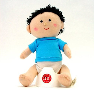 Child Matters Once Upon A Potty Plush Doll Set With Mini-Potty - Boy