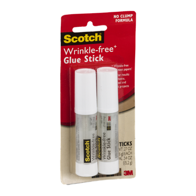 Scotch Wrinkle-Free Glue Stick - 2 CT