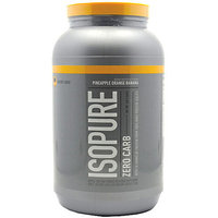 Nature's Best Isopure Zero Carb Pineapple Orange Banana Protein Drink Mix Powder
