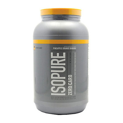 Nature's Best Isopure Zero Carb Pineapple Orange Banana Protein Drink Mix Powder