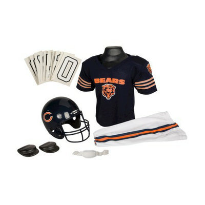 Franklin Sports NFL Bears Deluxe Uniform Set - Small