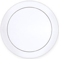 King Zak Ind Lillian Tablesettings 13294 D'Vine 9 in. Buffet Plate Clear Buffet - 360 Per Case
