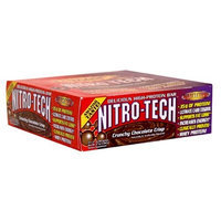 Musclemaster MuscleTech Nitro Tech Bar Choc Crisp 12 bars