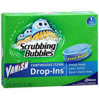 Vanish Drop-Ins Toilet Cleaning Tablet with Scrubbing Bubbles