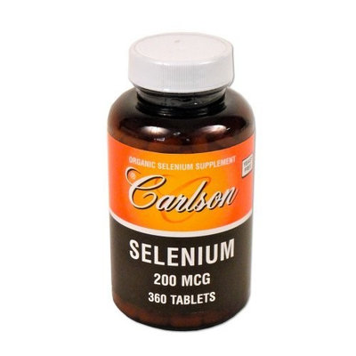 Carlson Labs Selenium, 200mcg, 360 Tablets