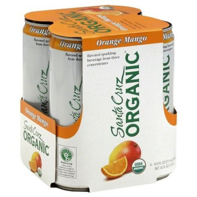 Santa Cruz Organics Santa Cruz Organic Orange Mango Flavored Sparkling (6x4 Pack)