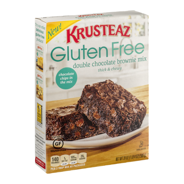 Krusteaz Gluten Free Brownie Mix Double Chocolate
