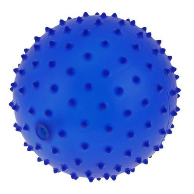 Gym Inflate Body Relaxing 17cm Diameter Massage Ball Blue