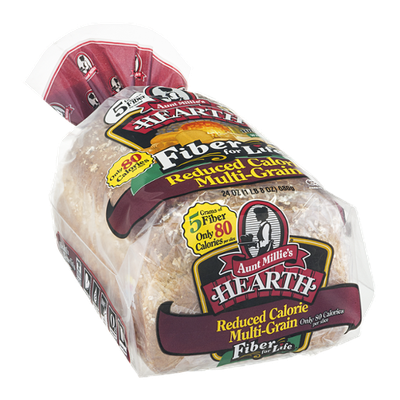 Aunt Millie's Hearth Fiber for Life Reduced Calorie Multi-Grain Bread