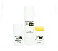 Surgeon's Skin Secret Surgeon Skin Secret's 3-piece Unscented Travel Pack Skin Moisturizer