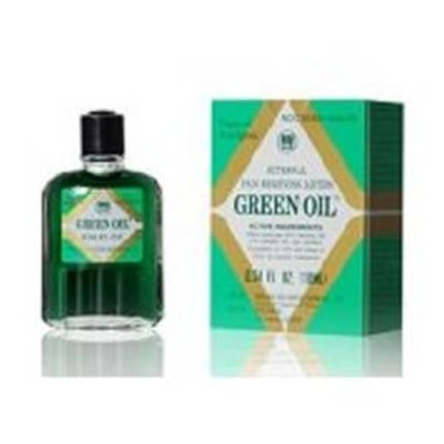 HWJ Green Oil Topical Analgesic - External Relieving Lotion - 10 ml Bottle