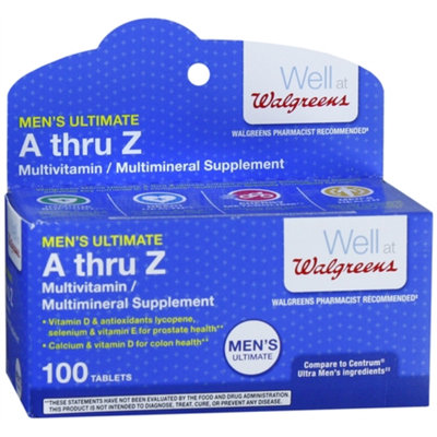 Walgreens Multi Vitamin Ultimate Men's Tablets