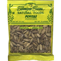 Flanigan Farms Natural Foods Pepitas (Pumpkin Seeds) Raw, Unsalted 2.5oz (6 Pack)