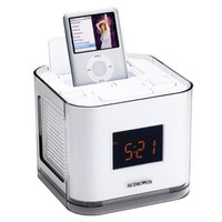 Audiovox iPod Clock Radio - White (CR8030iE5)