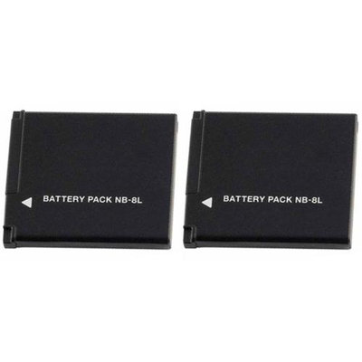 Replacement Battery For Canon NB-8L (2 Pack)
