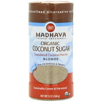 Madhava Organic Coconut Sugar, 5-Ounce (Pack of 6)