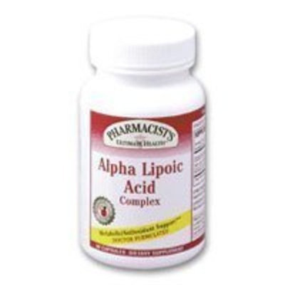 Alpha Lipoic Acid Complex 45 Capsules by Pharmacist's Ultimate Health