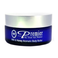 Dead Sea Premier Premier Dead Sea Body Butter, Blue, Milk and Honey, 5.9175-Fluid Ounce