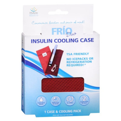 Apothecary Frio Insulin Cooling Case, Red, 1 ea