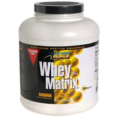 ISS Research Whey Matrix, Banana, 5-Pound Jar