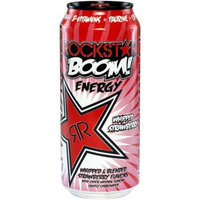 Rockstar Boom! Whipped Strawberry Energy Drink, 16 fl oz