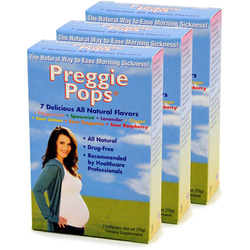 Three Lollies Preggie Pops Lollipops Assorted Flavors