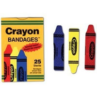 Aso, LLC Bandages, Crayon Strips, Adhesive, 100/BX (AGPCRA5261) Category: Bandages and Dressings