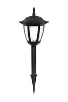 Shreeram Overseas 2 Pack 2X Brighter Solar Dual-mount Path Lights, plastic construction, clear diamond Plastic Lens