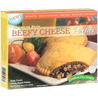 Caribbean Food Delights Jamaican Style Beefy Cheese Patties Empanadas, 9 oz