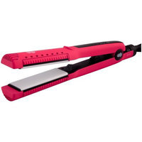 HD Professional AVL00584 1.25 in. Tourmaline Ceramic Wet & Dry Hair Iron with Active Ionizer - Dual Voltage Pink