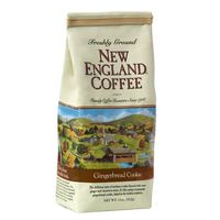 New England Coffee Gingerbread Cookie Freshly Ground Coffee