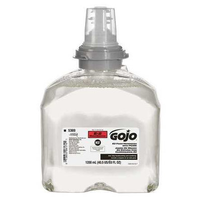 GOJO 5369-02 Foam Hand Wash, Yellow,1200 mL, PK2