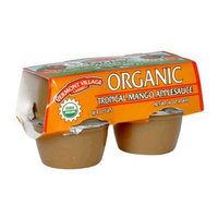 Vermont Village Cannery, Applesauce Cup Mango Org 4Pk, 16-Ounce (12 Pack)