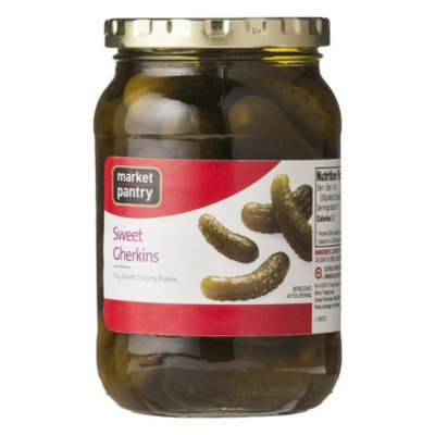 Market Pantry Sweet Gherkins - 16 oz.